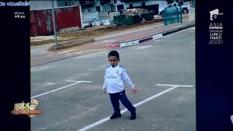 Smiley News! Mini Cristiano Ronaldo, dedicație specială pentru marele fotbalist