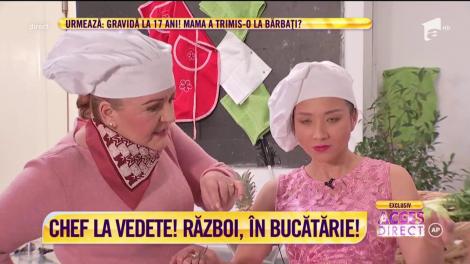 Suspans și un gust demențial! Cine primește tigaia de aur de la simpatica Ming Ming, semifinalista "Chefi la cuțite"