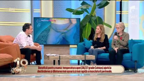 Totul despre nașterea în apă. Vania Limban, moașă: ”Este necesar să aibă loc în spital pentru că trebuie să respecte niște condiții de siguranță”