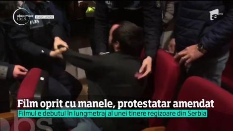 Scandalul de la cinematograful Muzeului Ţăranului Român s-a încheiat cu o amendă