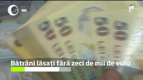 Doi bătrâni din judeţul Iaşi au fost părădaţi de hoţi cu zeci de mii de euro