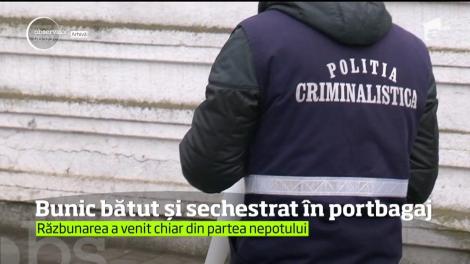 Un bătrân din judeţul Constanţa, încătuşat şi băgat în portbagaj de propriul său nepot!