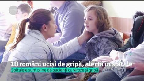 Încă o femeie a murit din cauza gripei. Bilanţul negru a ajuns la 18 victime.