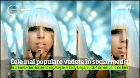 Cele mai populare vedete în social media