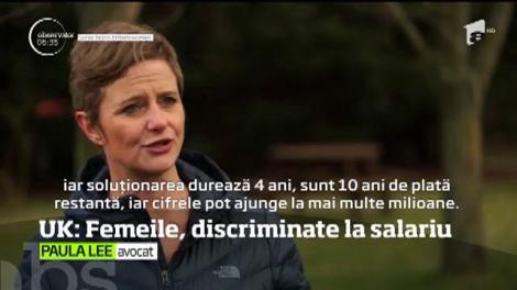 Femeile din Marea Britanie sunt discriminate la salariu