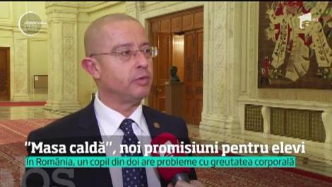 Programul "masa caldă în şcoli", noi promisiuni pentru elevi