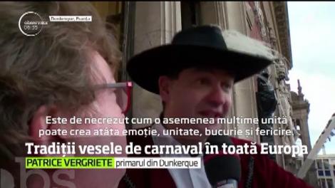 Carnavalul pare să fie cuvântul de ordine în Europa