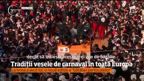 Tradiții vesele de carnaval în toată Europa