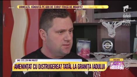 Un copil de trei ani, victimă în războiul propriilor părinți. Un tată susține că nu are voie să-și vadă fiica, să o îmbrățișeze și nici măcar să-i audă glasul!