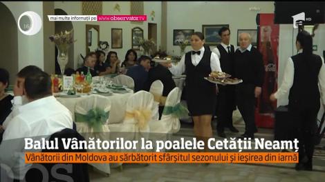 Balul Vânătorilor, la poalele Cetății Neamț