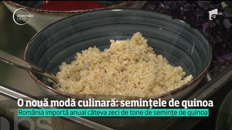 S-a lansat o nouă modă culinară. Mai nou, în farfurii se poartă seminţele de quinoa