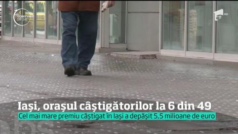 Iași, orașul câștigătorilor la 6 din 49. Norocosul va primi două milioane de euro