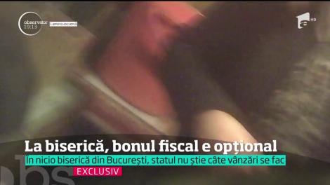 Un paradis fiscal înfloreşte în mai multe biserici din Bucureşti, unde bonul este opţional. Din profitul de milioane de euro, BOR nu plăteşte niciun leu impozit