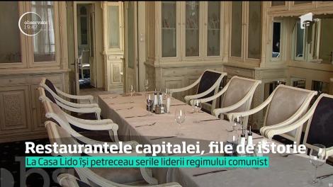 File din istoria României. Restaurantele din centrul Capitalei