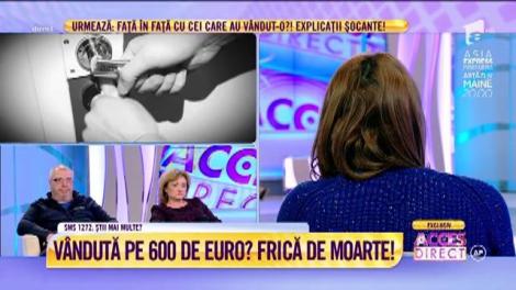 Cutremurător! Victima unor traficanți de carne vie, lacrimi amare în platoul Acces Direct: ”Am vrut să mă omor”
