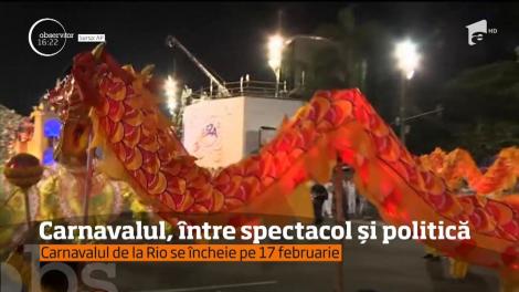 Carnavalul de la Rio, între spectacol și politică
