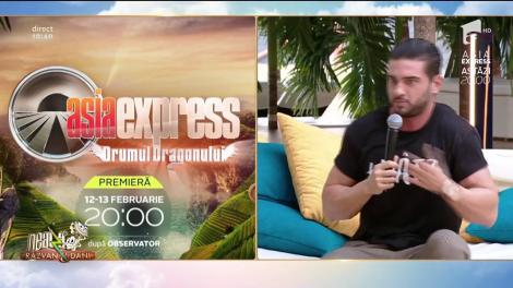 Dorian Popa, șocat de experiența Asia Express: "Am fost la un pas să mănânc un cap de veveriță"