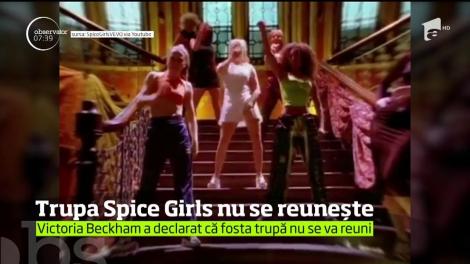 Veşti dezamăgitoare pentru fanii Spice Girls!