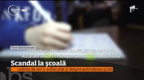 Revoltă la o şcoală din Baia Mare, părinţii acuză că li se cer bani cu nemiluita