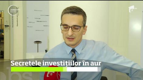 Tot aurul e cea mai bună investiţie, în caz de criză, spun specialiştii