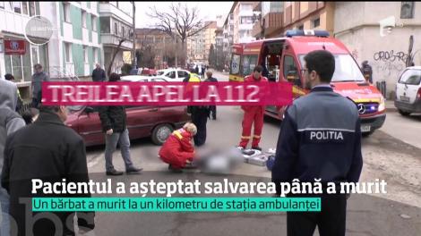 A murit pe stradă în Piatra Neamţ. Douăzeci de minute a zăcut în apropierea staţiei de ambulanţă, pentru că dispecera l-ar fi confundat cu un beţiv!