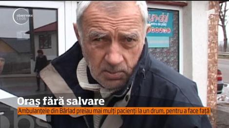 Singura ambulanţă din oraşul vasluian Murgeni s-a defectat