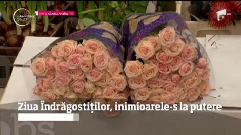 De Ziua Îndrăgostiților, în Buzău, toate semafoarele din oraş transmit dragoste!