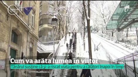 Cum va arăta lumea în viitor. Tânărul un călător în timp, care spune că vine din anul 2030, a fost supus unui test poligraf și l-a trecut cu brio