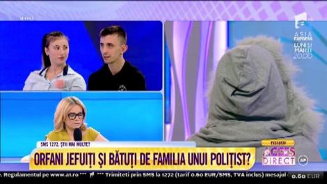 Doi orfani, lăsați fără casă de familia unui agent de poliţie