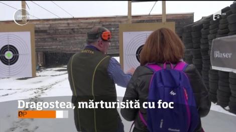 În Bistriţa Năsăud s-a tras cu arma de Sfântul Valentin. Doamnele au fost încântate
