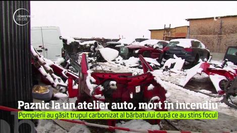 Breaking news. Descoperire macabră. Un bărbat a fost găsit carbonizat după incendiu!