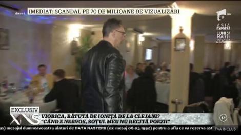 Viorica, bătută de Ioniță de la Clejani: "Când e nervos, soțul meu nu recită poezii"
