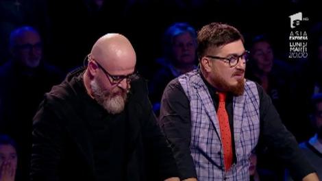 Prima probă, intuiţie deloc, Andrei şi Doru pierd 5.000 de lei: "Ochii te ajută"! Sau nu?!