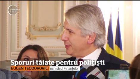 Poliţiştii, dar şi alte milioane de bugetari au avut parte de o supriză neplăcută, după Revoluţia Fiscală, la încasarea salariilor
