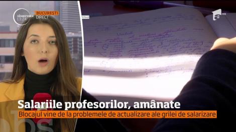 Profesorii sunt cu nervii la pământ. Vestea pe care au primit-o în această dimineață!