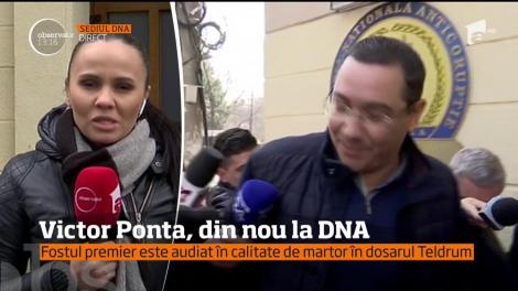 Victor Ponta, audiat la DNA în dosarul TelDrum