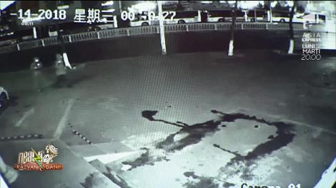 Doi bărbați au vrut să spargă geamul unui magazin, dar lucrurile au luat-o complet razna! (VIDEO)