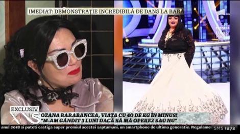 Ozana Barabancea, viața cu 40 de kg în minus: "Aveam 114 kg când am urcat pe masa de operație"