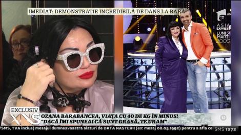 Ozana Barabancea, viața cu 40 de kilograme în minus: "Dacă îmi spuneai că sunt grasă, te uram. Încă descopăr lucruri, uneori mi se face rău"