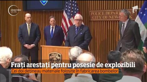 Doi fraţi gemeni au fost arestaţi în New York pentru că au vrut să fabrice un dispozitiv exploziv