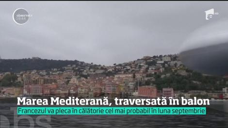 Un francez va încerca să traverseze Marea Mediterană într-un aparat de zbor cu pedale. Cât timp s-a pregătit pentru acest zbor