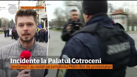 Incidente la Palatului Cotroceni!