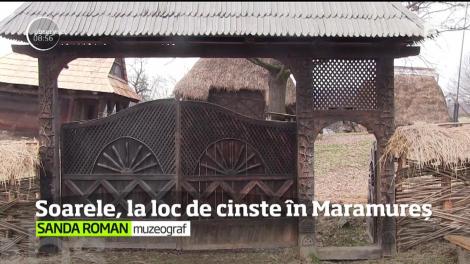 Semnificația prezenței soarelui de pe porțile și obiectele gospodărești specifice Maramureșului