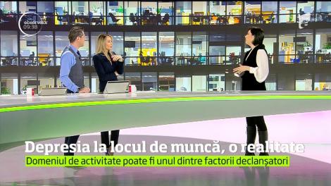 Depresia la locul de muncă, o realitate. Sfaturile psihologului