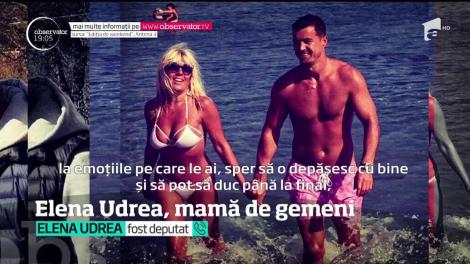 Elena Udrea este însărcinată cu gemeni!