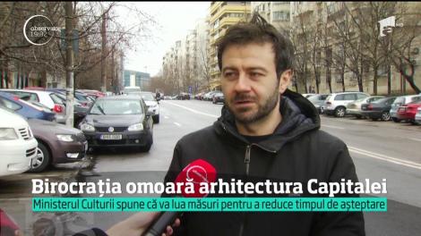 Birocrația omoară arhitectura Capitalei. Investitiţii de milioane de euro în marile oraşe rămân blocate