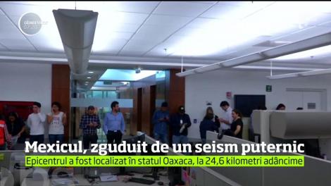Mexicul, zguduit de un puternic seism, cu magnitudinea de 7,2 grade pe Richter