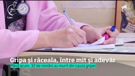 Gripa și răceala, între mit și adevăr