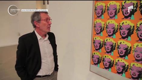 Unul dintre portretele emblematice ale lui Marilyn Monroe, la licitaţie