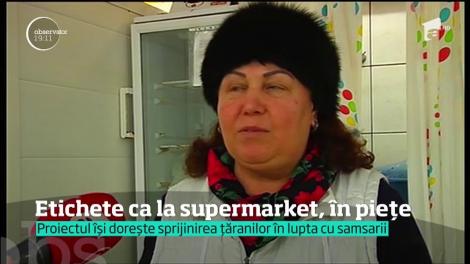 Produsele vândute la piaţă trebuie etichetate ca în supermarket. Asta prevede un proiect de lege